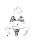 Ona Dalmatian Print Bikini